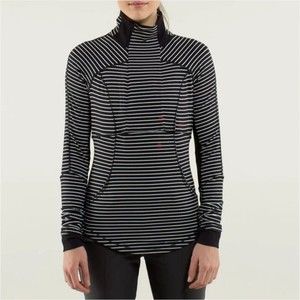 Lululemon Top Base Runner 1/2 Zip Pullover Size 4